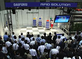 ＤＡコーナー：RFIDソリューション実機デモ