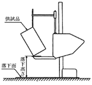 包装貨物-落下試験装置の一例