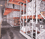 移動ラック納入事例・冷凍倉庫業界