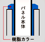 樹脂製カラー