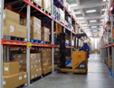 株式会社ファンケル殿 入荷した商品をパレット単位で保管する。
