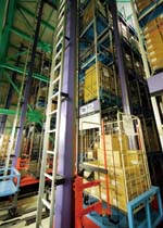 オオサキメディカル株式会社殿　スタッカークレーン4台、格納数1,188パレットのCS。