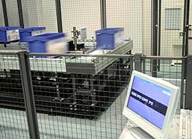 写真3. DA用自動倉庫へのRFID活用モデル