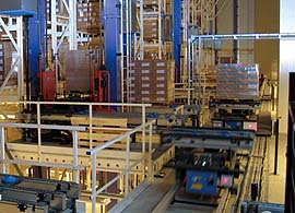 写真1.デュアルタイプの STV。少ないスペースで、高い搬送能力を持っている点が特長。